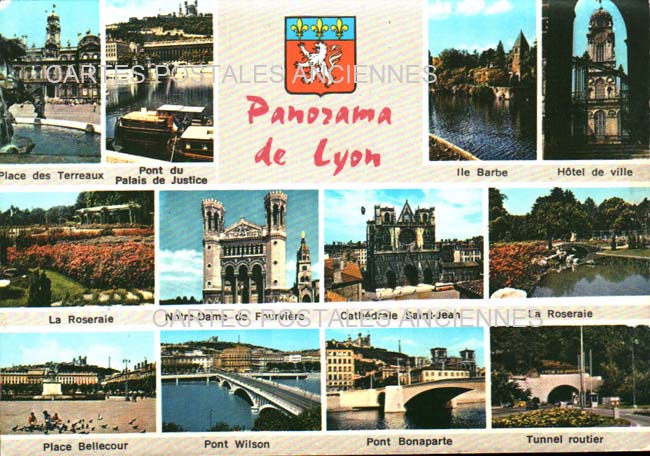 Cartes postales anciennes > CARTES POSTALES > carte postale ancienne > cartes-postales-ancienne.com Auvergne rhone alpes Rhone Lyon