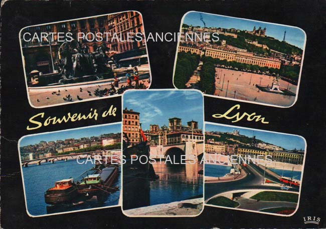 Cartes postales anciennes > CARTES POSTALES > carte postale ancienne > cartes-postales-ancienne.com Auvergne rhone alpes Rhone Lyon