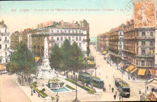 Cartes postales anciennes > CARTES POSTALES > carte postale ancienne > cartes-postales-ancienne.com Auvergne rhone alpes Rhone Lyon 2eme