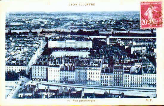 Cartes postales anciennes > CARTES POSTALES > carte postale ancienne > cartes-postales-ancienne.com Auvergne rhone alpes Rhone Lyon