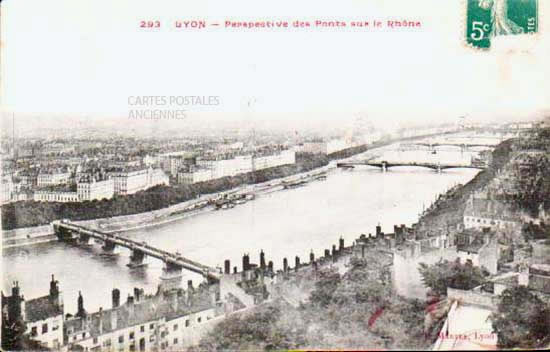 Cartes postales anciennes > CARTES POSTALES > carte postale ancienne > cartes-postales-ancienne.com Auvergne rhone alpes Rhone Lyon