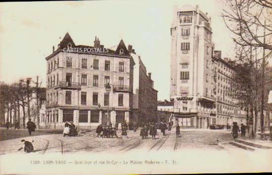 Cartes postales anciennes > CARTES POSTALES > carte postale ancienne > cartes-postales-ancienne.com Auvergne rhone alpes Rhone Lyon 9eme