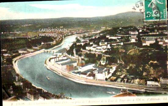 Cartes postales anciennes > CARTES POSTALES > carte postale ancienne > cartes-postales-ancienne.com Auvergne rhone alpes Rhone Lyon