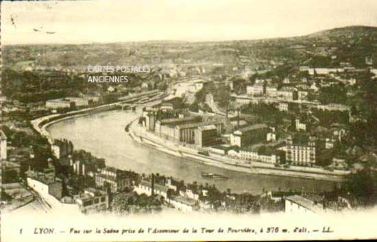 Cartes postales anciennes > CARTES POSTALES > carte postale ancienne > cartes-postales-ancienne.com Auvergne rhone alpes Rhone Lyon