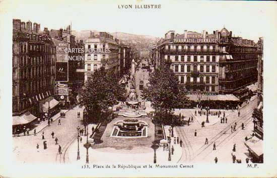 Cartes postales anciennes > CARTES POSTALES > carte postale ancienne > cartes-postales-ancienne.com Auvergne rhone alpes Rhone Lyon 2eme