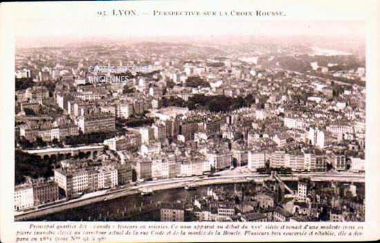 Cartes postales anciennes > CARTES POSTALES > carte postale ancienne > cartes-postales-ancienne.com Auvergne rhone alpes Rhone Lyon