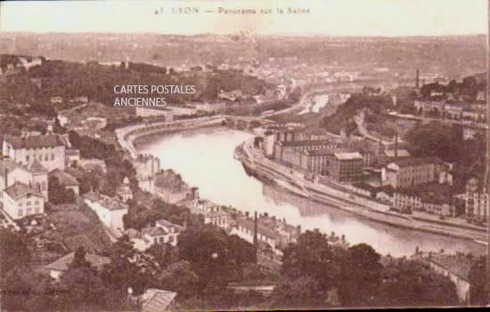 Cartes postales anciennes > CARTES POSTALES > carte postale ancienne > cartes-postales-ancienne.com Auvergne rhone alpes Rhone Lyon