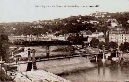 Cartes postales anciennes > CARTES POSTALES > carte postale ancienne > cartes-postales-ancienne.com Auvergne rhone alpes Rhone Lyon