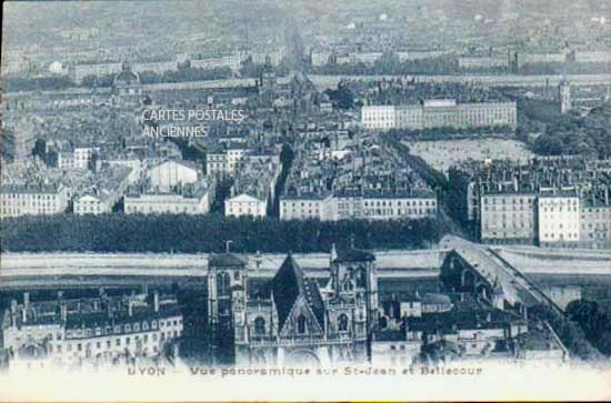 Cartes postales anciennes > CARTES POSTALES > carte postale ancienne > cartes-postales-ancienne.com Auvergne rhone alpes Rhone Lyon