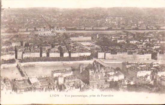 Cartes postales anciennes > CARTES POSTALES > carte postale ancienne > cartes-postales-ancienne.com Auvergne rhone alpes Rhone Lyon