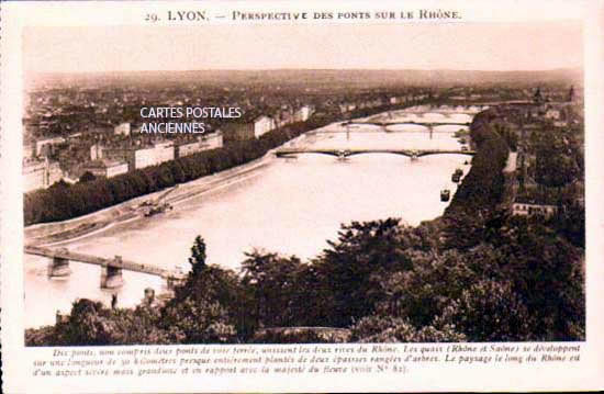 Cartes postales anciennes > CARTES POSTALES > carte postale ancienne > cartes-postales-ancienne.com Auvergne rhone alpes Rhone Lyon