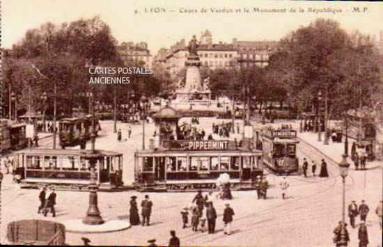 Cartes postales anciennes > CARTES POSTALES > carte postale ancienne > cartes-postales-ancienne.com Auvergne rhone alpes Rhone Lyon 2eme