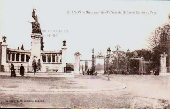 Cartes postales anciennes > CARTES POSTALES > carte postale ancienne > cartes-postales-ancienne.com Auvergne rhone alpes Rhone Lyon 6eme