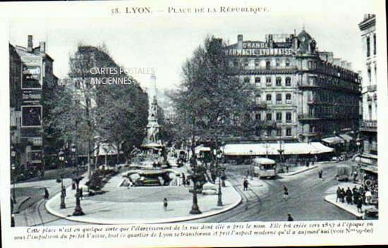 Cartes postales anciennes > CARTES POSTALES > carte postale ancienne > cartes-postales-ancienne.com Auvergne rhone alpes Rhone Lyon 2eme