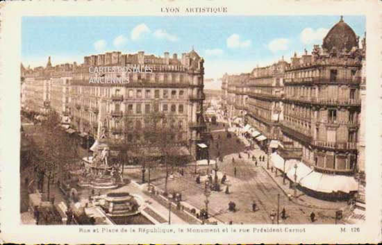 Cartes postales anciennes > CARTES POSTALES > carte postale ancienne > cartes-postales-ancienne.com Auvergne rhone alpes Rhone Lyon 2eme