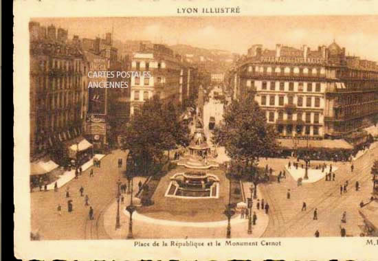 Cartes postales anciennes > CARTES POSTALES > carte postale ancienne > cartes-postales-ancienne.com Auvergne rhone alpes Rhone Lyon 2eme