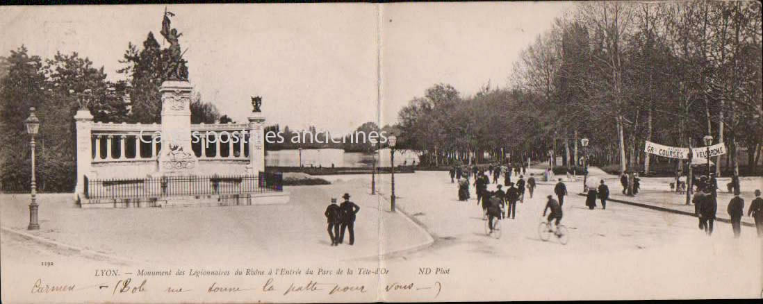 Cartes postales anciennes > CARTES POSTALES > carte postale ancienne > cartes-postales-ancienne.com Auvergne rhone alpes Rhone Lyon 6eme