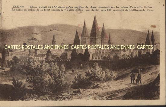 Cartes postales anciennes > CARTES POSTALES > carte postale ancienne > cartes-postales-ancienne.com Bourgogne franche comte Cluny