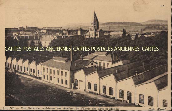 Cartes postales anciennes > CARTES POSTALES > carte postale ancienne > cartes-postales-ancienne.com Bourgogne franche comte Cluny