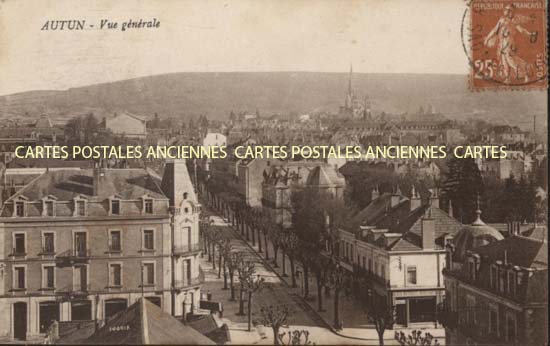 Cartes postales anciennes > CARTES POSTALES > carte postale ancienne > cartes-postales-ancienne.com Bourgogne franche comte Autun