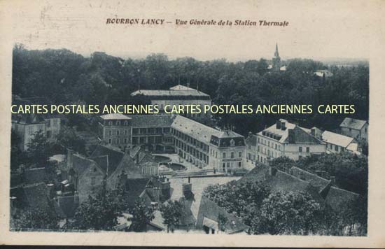 Cartes postales anciennes > CARTES POSTALES > carte postale ancienne > cartes-postales-ancienne.com Bourgogne franche comte Bourbon Lancy