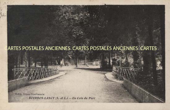 Cartes postales anciennes > CARTES POSTALES > carte postale ancienne > cartes-postales-ancienne.com Bourgogne franche comte Bourbon Lancy