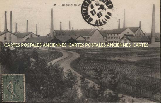 Cartes postales anciennes > CARTES POSTALES > carte postale ancienne > cartes-postales-ancienne.com Bourgogne franche comte Digoin