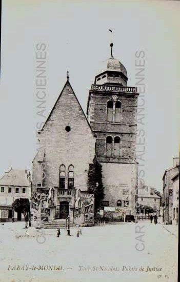 Cartes postales anciennes > CARTES POSTALES > carte postale ancienne > cartes-postales-ancienne.com Bourgogne franche comte Paray Le Monial