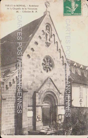 Cartes postales anciennes > CARTES POSTALES > carte postale ancienne > cartes-postales-ancienne.com Bourgogne franche comte Paray Le Monial