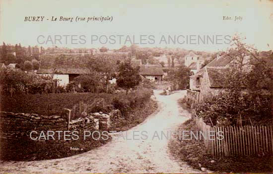 Cartes postales anciennes > CARTES POSTALES > carte postale ancienne > cartes-postales-ancienne.com Bourgogne franche comte Burzy