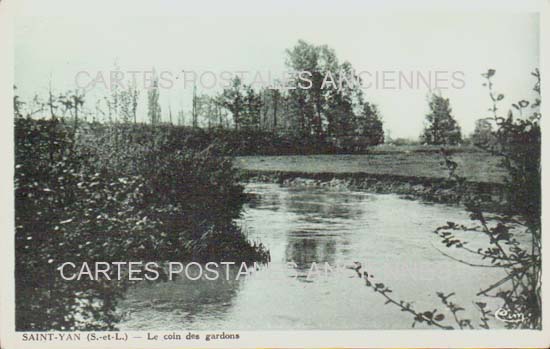 Cartes postales anciennes > CARTES POSTALES > carte postale ancienne > cartes-postales-ancienne.com Bourgogne franche comte Saint Yan