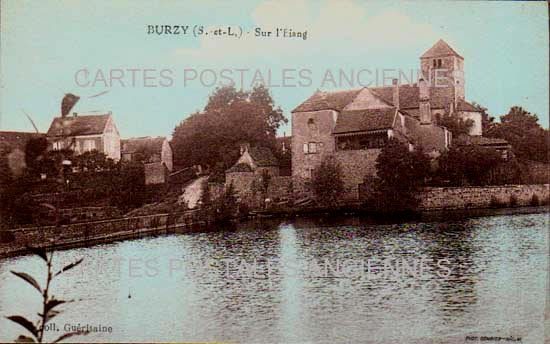 Cartes postales anciennes > CARTES POSTALES > carte postale ancienne > cartes-postales-ancienne.com Bourgogne franche comte Burzy