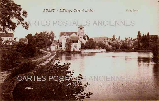 Cartes postales anciennes > CARTES POSTALES > carte postale ancienne > cartes-postales-ancienne.com Bourgogne franche comte Burzy