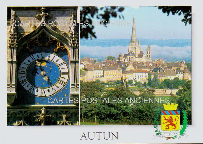 Cartes postales anciennes > CARTES POSTALES > carte postale ancienne > cartes-postales-ancienne.com Bourgogne franche comte Autun