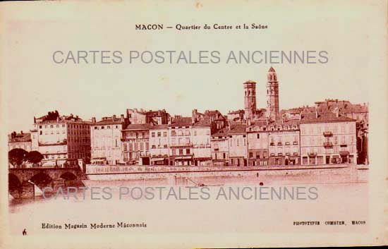 Cartes postales anciennes > CARTES POSTALES > carte postale ancienne > cartes-postales-ancienne.com Bourgogne franche comte Macon