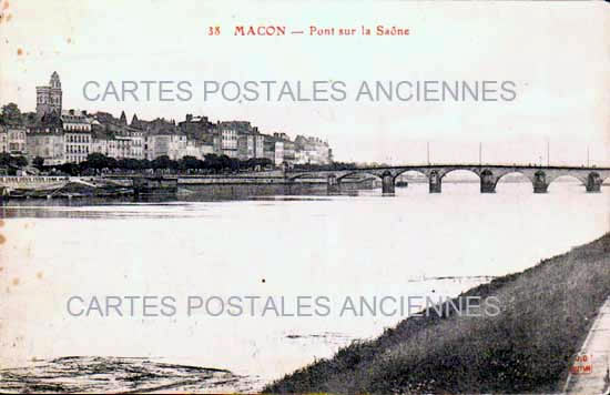 Cartes postales anciennes > CARTES POSTALES > carte postale ancienne > cartes-postales-ancienne.com Bourgogne franche comte Saone et loire Macon