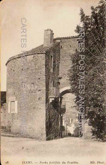 Cartes postales anciennes > CARTES POSTALES > carte postale ancienne > cartes-postales-ancienne.com Bourgogne franche comte Saone et loire Cluny