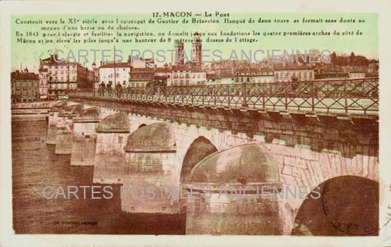 Cartes postales anciennes > CARTES POSTALES > carte postale ancienne > cartes-postales-ancienne.com Bourgogne franche comte Saone et loire Macon