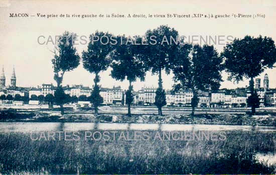 Cartes postales anciennes > CARTES POSTALES > carte postale ancienne > cartes-postales-ancienne.com Bourgogne franche comte Saone et loire Macon