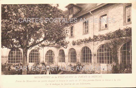 Cartes postales anciennes > CARTES POSTALES > carte postale ancienne > cartes-postales-ancienne.com Bourgogne franche comte Saone et loire Paray Le Monial