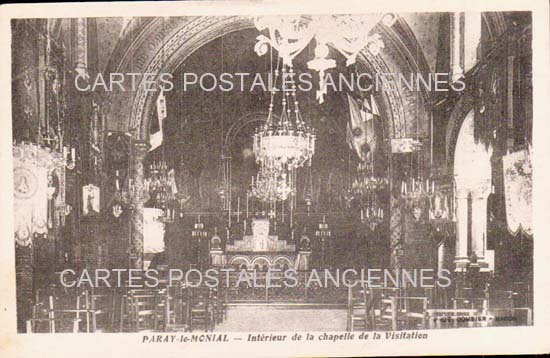 Cartes postales anciennes > CARTES POSTALES > carte postale ancienne > cartes-postales-ancienne.com Bourgogne franche comte Saone et loire Paray Le Monial