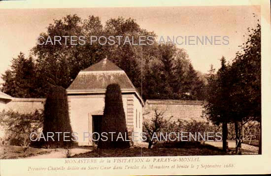 Cartes postales anciennes > CARTES POSTALES > carte postale ancienne > cartes-postales-ancienne.com Bourgogne franche comte Saone et loire Paray Le Monial