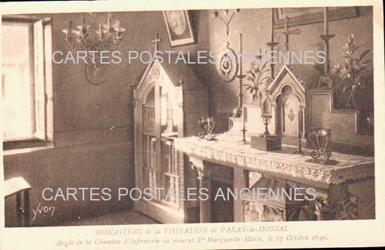 Cartes postales anciennes > CARTES POSTALES > carte postale ancienne > cartes-postales-ancienne.com Bourgogne franche comte Saone et loire Paray Le Monial