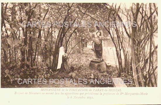 Cartes postales anciennes > CARTES POSTALES > carte postale ancienne > cartes-postales-ancienne.com Bourgogne franche comte Saone et loire Paray Le Monial