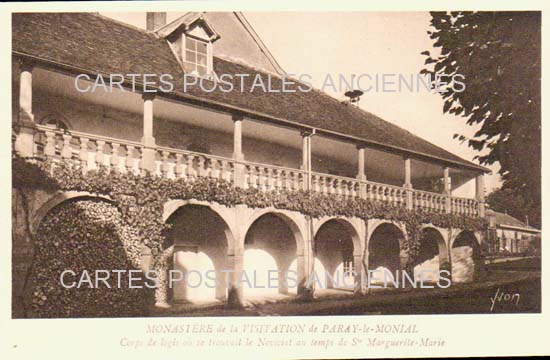 Cartes postales anciennes > CARTES POSTALES > carte postale ancienne > cartes-postales-ancienne.com Bourgogne franche comte Paray Le Monial