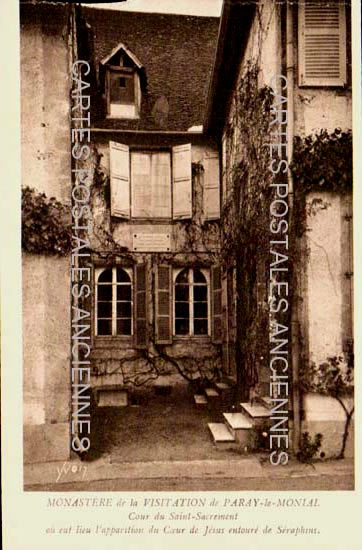 Cartes postales anciennes > CARTES POSTALES > carte postale ancienne > cartes-postales-ancienne.com Bourgogne franche comte Paray Le Monial