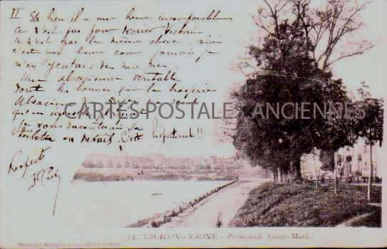 Cartes postales anciennes > CARTES POSTALES > carte postale ancienne > cartes-postales-ancienne.com Bourgogne franche comte Saone et loire Chalon Sur Saone