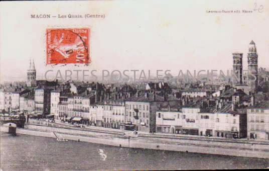 Cartes postales anciennes > CARTES POSTALES > carte postale ancienne > cartes-postales-ancienne.com Bourgogne franche comte Saone et loire Macon