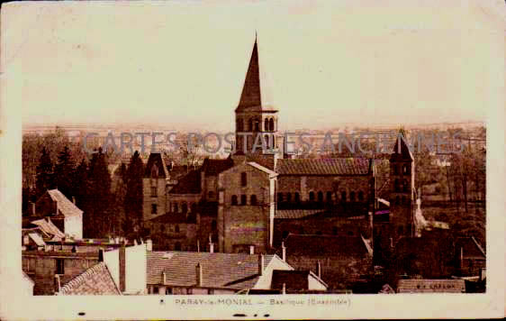 Cartes postales anciennes > CARTES POSTALES > carte postale ancienne > cartes-postales-ancienne.com Bourgogne franche comte Saone et loire Paray Le Monial