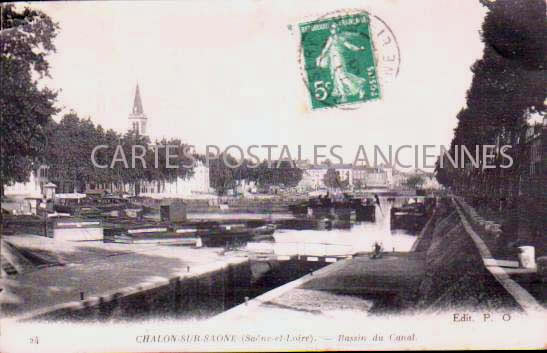 Cartes postales anciennes > CARTES POSTALES > carte postale ancienne > cartes-postales-ancienne.com Bourgogne franche comte Saone et loire Chalon Sur Saone